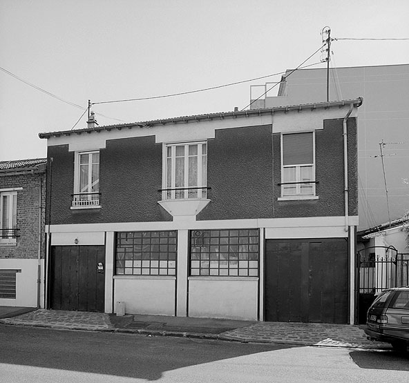 Vue de l'atelier jumeau au 34 ter rue Hector Malo.