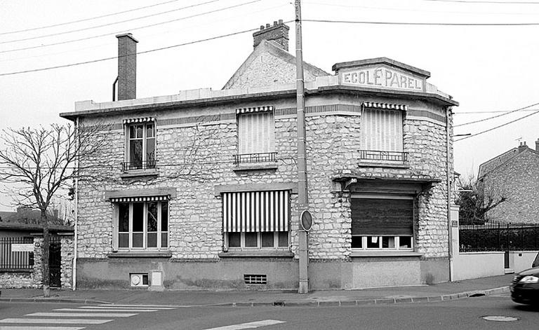 Vue de la façade.