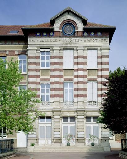 Le 'Grand Quartier' : façade de l'avant-corps.