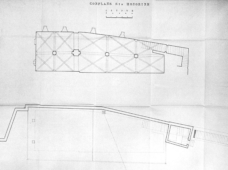 Plan du grand cellier.