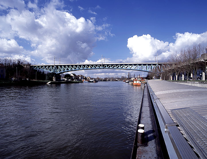 Vue d'ensemble depuis le confluent.