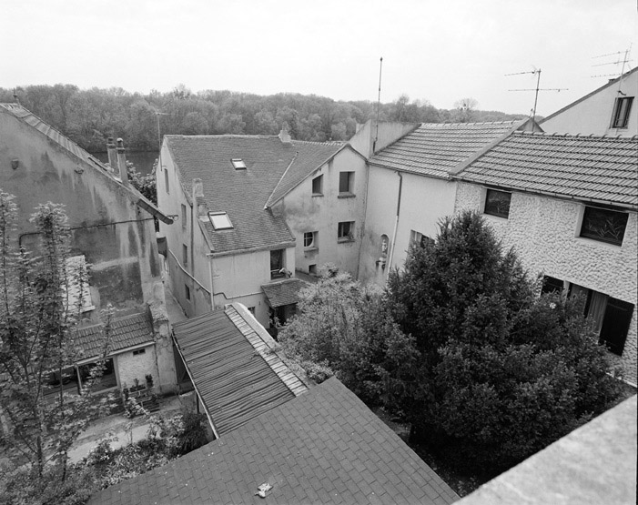 Façade postérieure depuis la rue de la Savaterie.