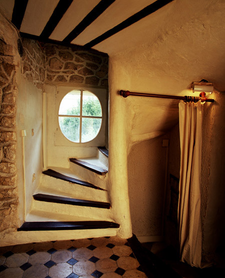 Vue de l'escalier.