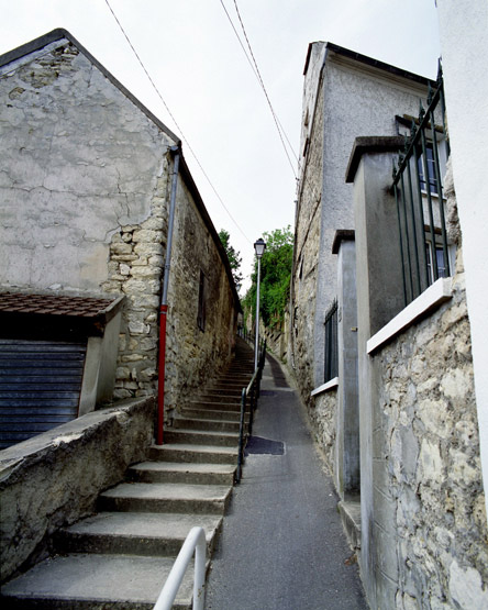 La rue de la Fosse du Moulin.