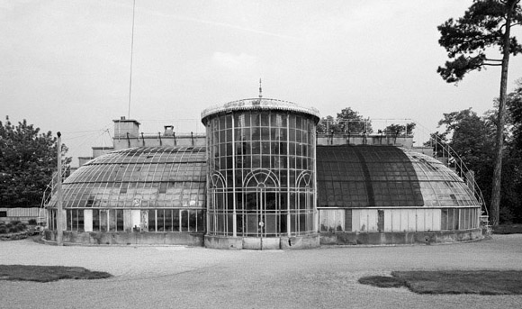 La serre : vue de face.