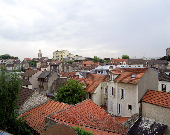 Panorama sur la ville depuis la rue Arnoult-Crapotte.