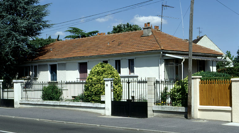 Castors du Rail n°5: vue d'ensemble de l'une des deux maisons doubles.