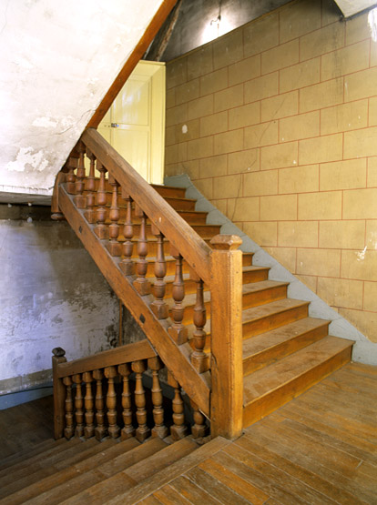 2e et 3e volée de l'escalier.