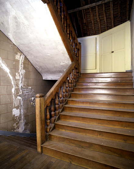 1e et 2e volée de l'escalier.