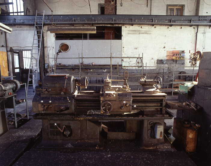 Le mobilier de l'établissement administratif d'entreprise - atelier dit atelier des bleues