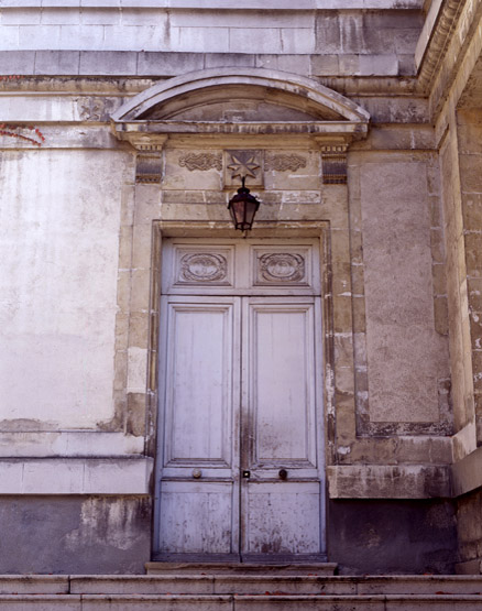L'entrée principale.
