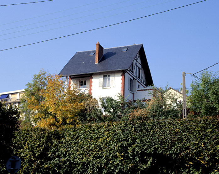 Vue de la façade sud.