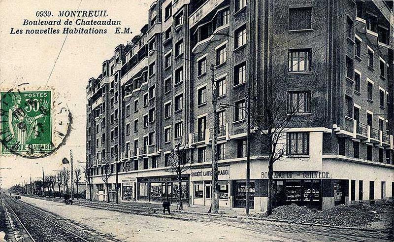 Ensemble à cour commune dit HBM de Chateaudun