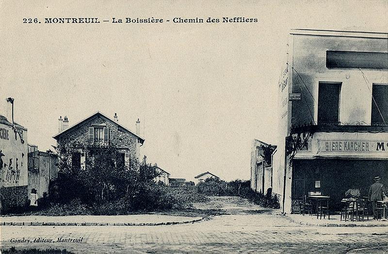 La Boissière. Chemin des Neffliers.