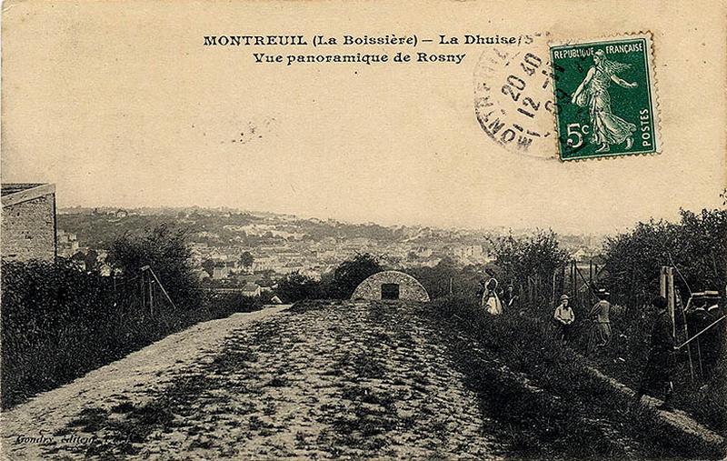 La Boissière. La Dhuys. Vue panoramique de Rosny.