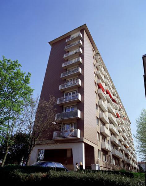 Vue d'un immeuble du groupe Bel-Air.