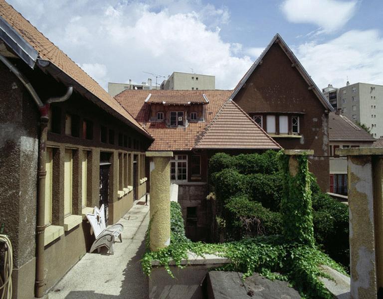 Vue d'ensemble de la terrasse