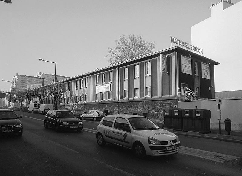 Vue d'ensemble depuis la rue Gabriel-Péri.