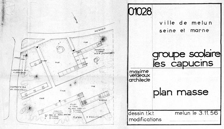 Plan masse.