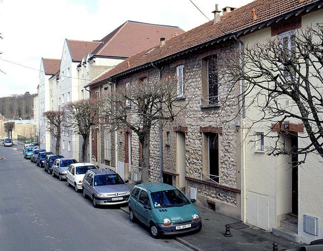 Maisons ouvrières de la rue Dajot, dépendant de l'ancienne usine Vernin (détruite).