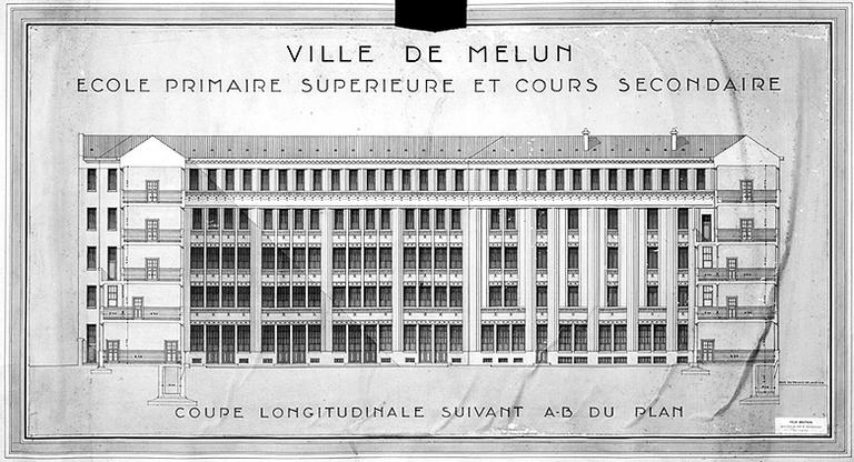 Suite du projet précédent (Doc. 5) : coupe longitudinale.