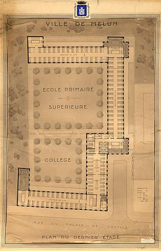 Suite du projet précédent (Doc. 5 et 6) : plan d'ensemble.