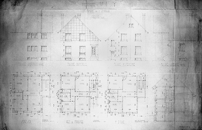 Propriété de M. Foy, lotissement de l'Ermitage.