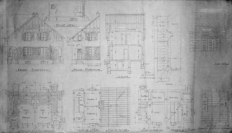 'Le Foyer familial. Melun. HBMO. Type V.'