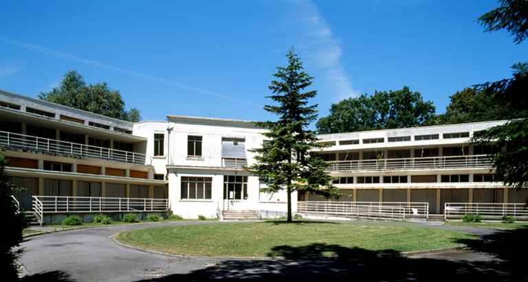 Le sanatorium, vu du sud.