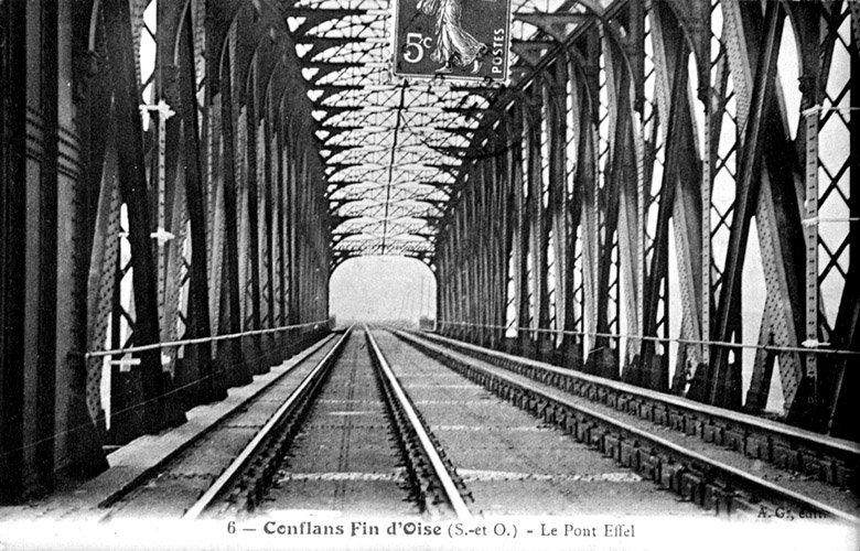 Vue intérieure du pont.