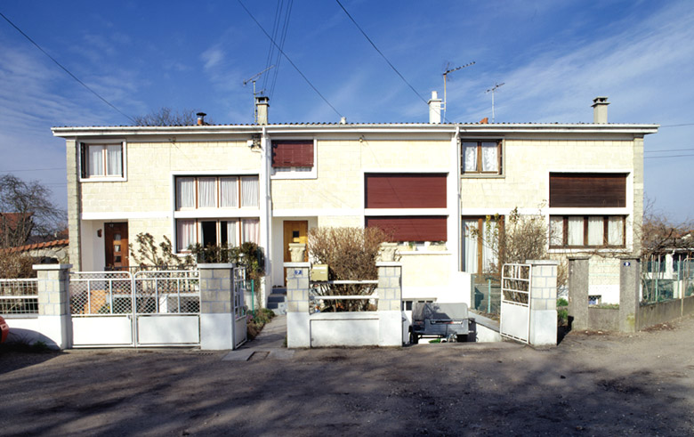 Vue des maisons du groupe nÝ4.