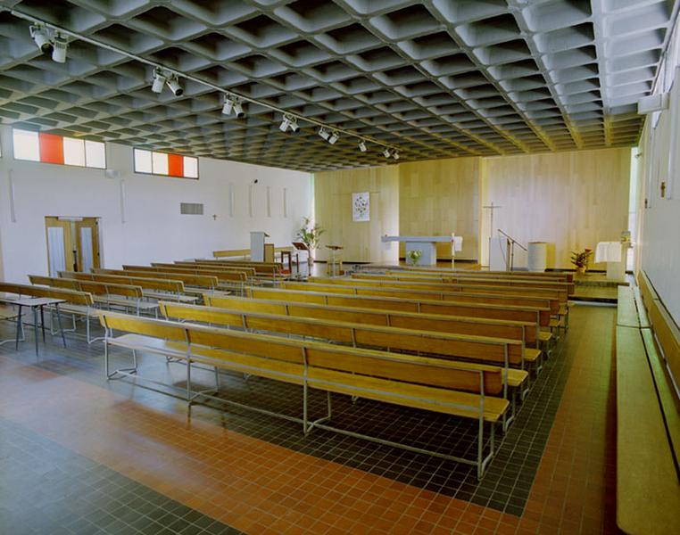 Elévation intérieure : vue d'ensemble.