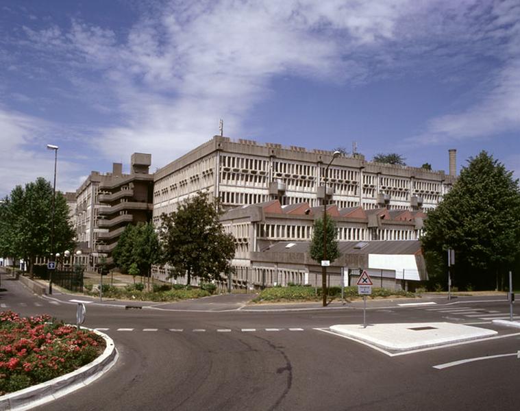 Elévation extérieure depuis la rue de Rosny.