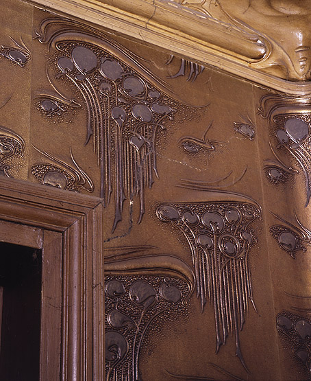 Détail de papier peint.