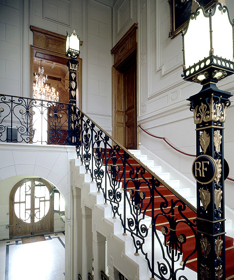Escalier d'honneur.