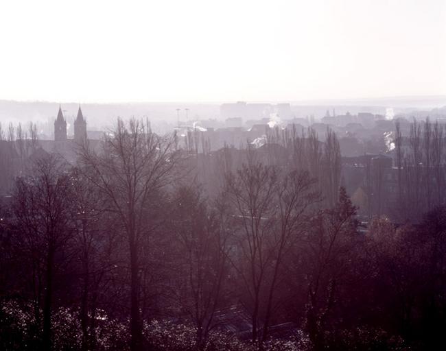 Panorama sur la ville, depuis l'hôtel de la préfecture.