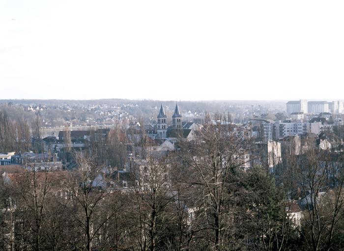 Panorama sur la ville, depuis l'hôtel de la préfecture.