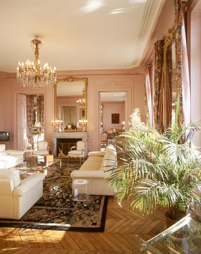 Le salon blanc, au premier étage de l'hôtel de la préfecture : vue d'ensemble, depuis le sud-ouest.