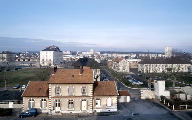 Vue panoramique, depuis le dernier étage de la caserne Augereau : partie nord.