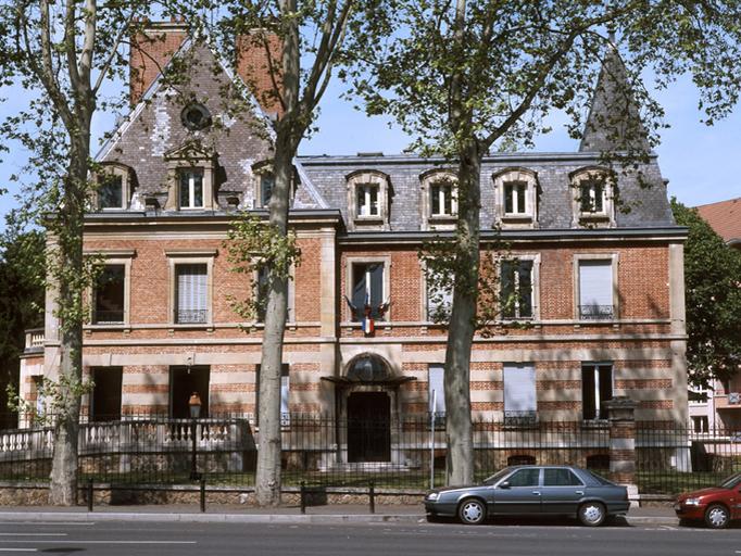 Le logement patronal, seul vestige conservé de la brasserie Gruber.