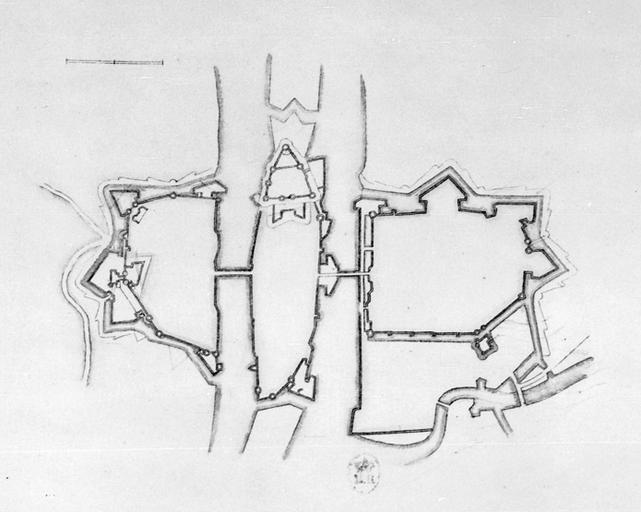 Plan de Tassin, XVIIe siècle (autre variante).