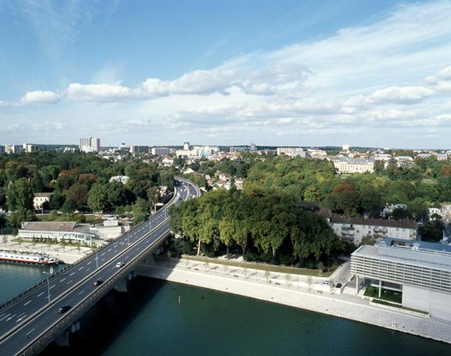 Vue panoramique, depuis le toit de la Cité administrative.