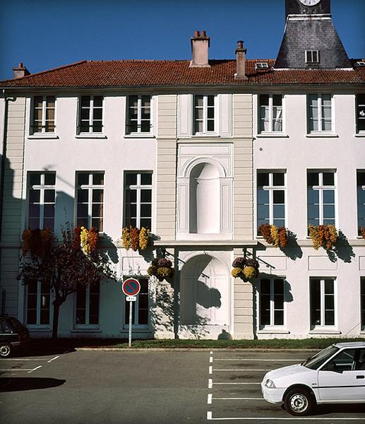 détail de la façade principale