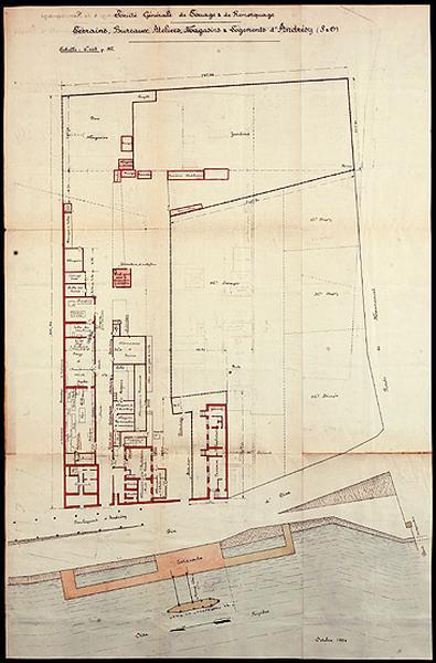 plan d'ensemble en 1926