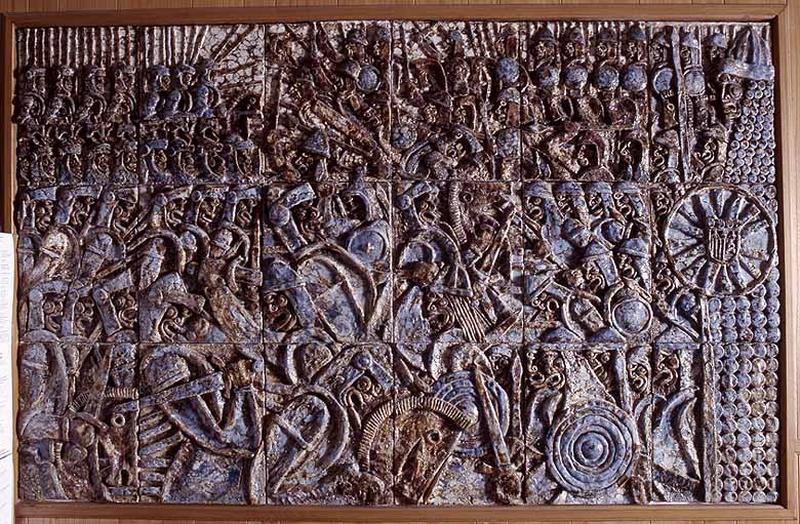 Bas-relief Les Croisades ou Les Conquistadors