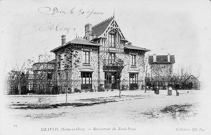 L'ancien restaurant du Rond-Point des Fêtes.