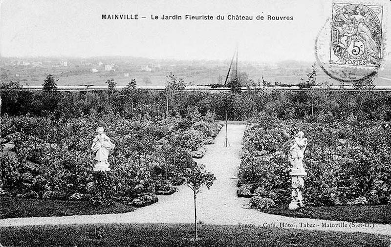 Jardin du domaine de Rouvres.