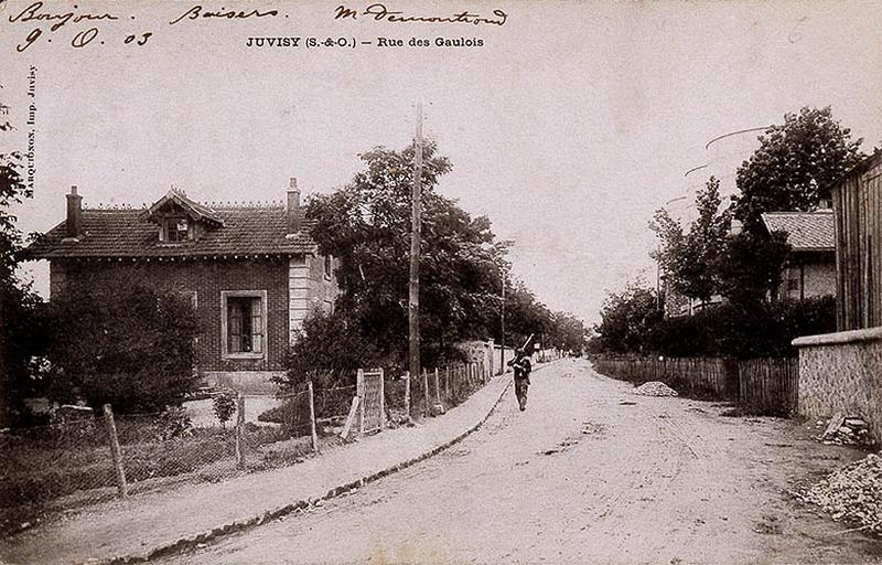 Perspective de la rue des Gaulois.