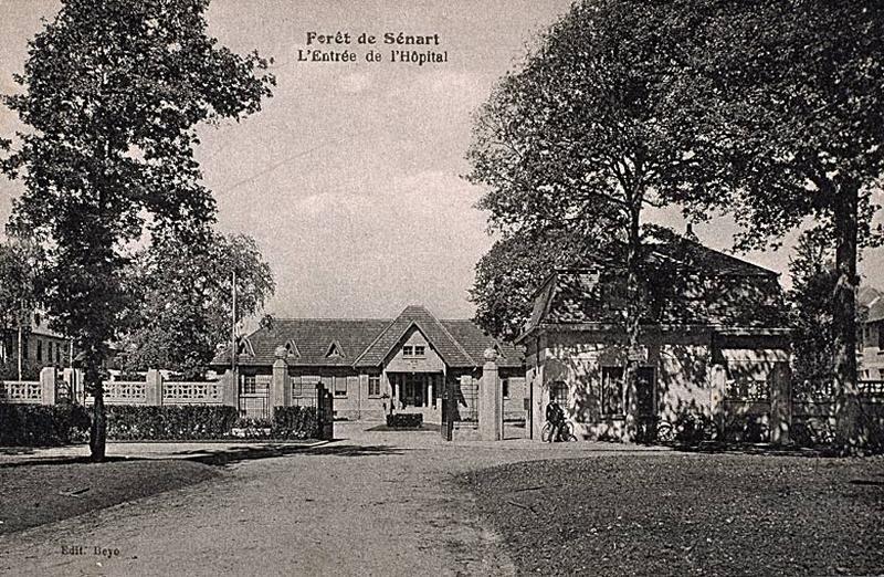 L'entrée de l'hôpital.