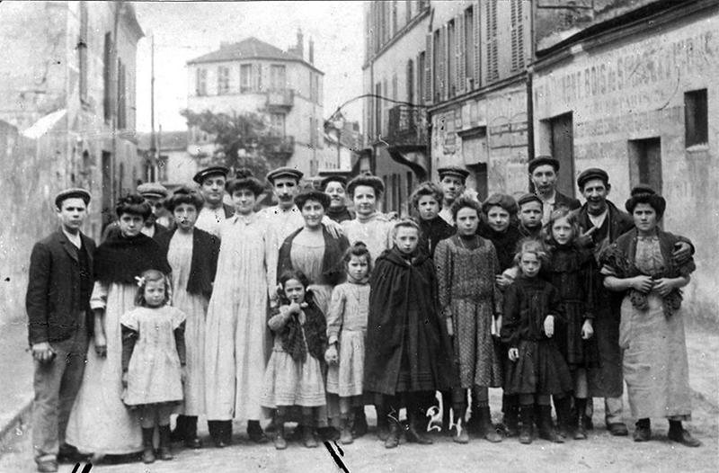 'Les ouvriers de chez Kalker', avant 1914.